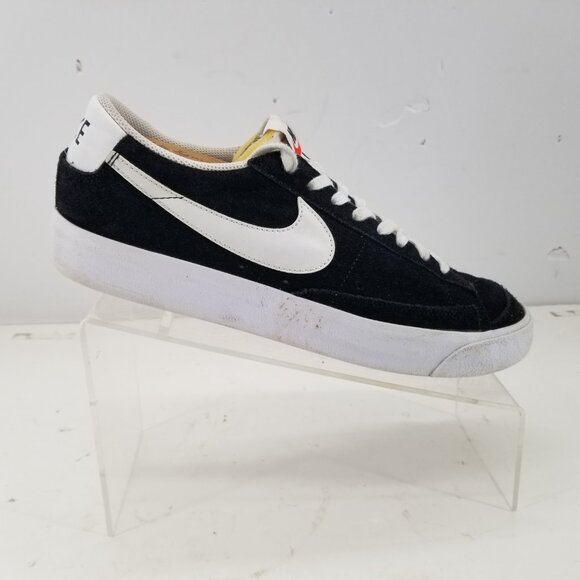 Size 8.5 - Nike Blazer Low 77 Vintage Black White Men's Shoes - Picture 5 of 9